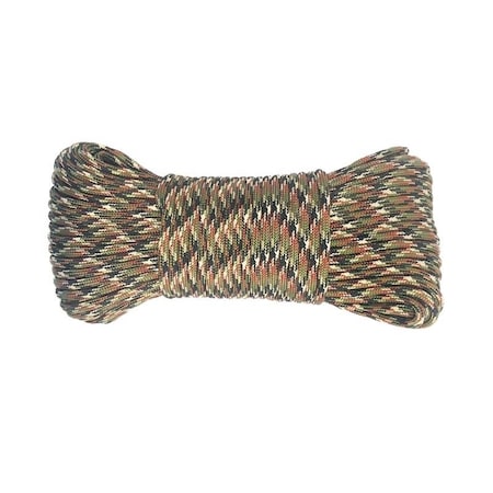 Koch Industries Koch Industries 5/32 in. D X 100 ft. L Camouflage Diamond Braided Paracord Rope 5551736